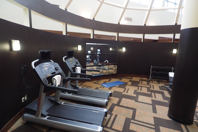Fitness center in Hilliard hotel