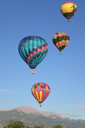 Balloons Over Pikes Peak