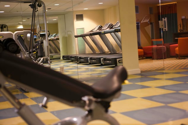 Fitness Center in Curacao Hotel