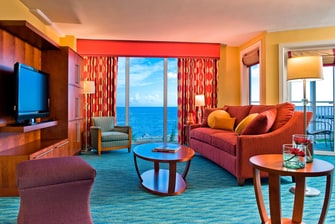 Suite Imperial del hotel de la playa de Curaçao