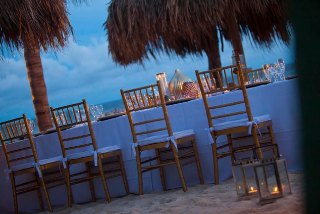 Curacao Outdoor Private Dining Area