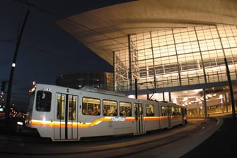 Light Rail at the Convention Center