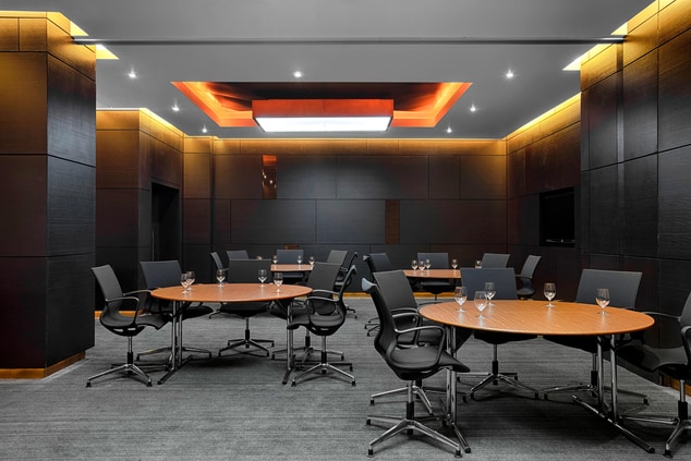 Every Meeting room and Board Room is equipped with state of the art lighting, full audio-visual service, and high-speed internet access. Multimedia presentations can easily be delivered via built-in projectors , as can online product demonstrations, training sessions and video conferences.