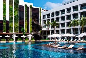 Außenpool, The Stones Hotel, Legian, Bali