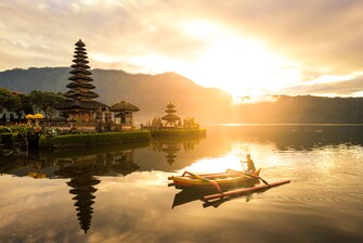 Jacob-Lagune auf Bali