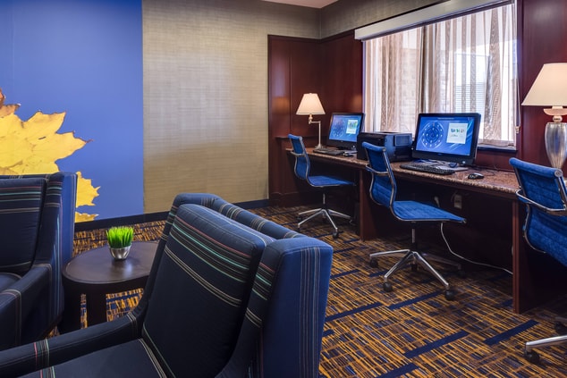 Business center in Ankeny hotel