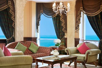 Dubai Presidential suite living room