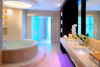حمام جناح بنتهاوس في دبي