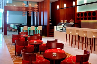 Dubai hotel lobby lounge