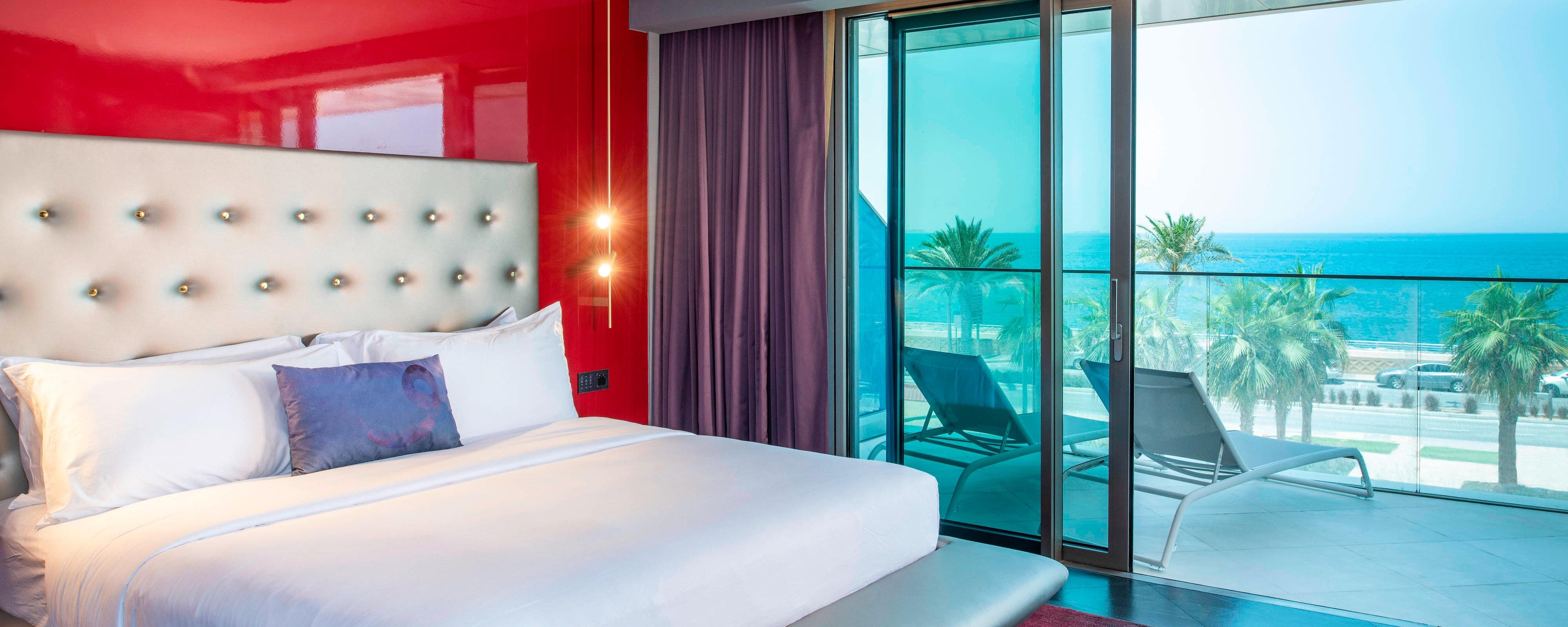 Dubai Unique Hotel Room W Dubai The Palm