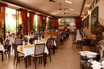 Protea Hotel Kampala Dining Area