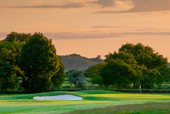 Golfplatz in Derbyshire
