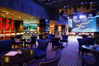 Bar de temática deportiva en hotel de Ankara