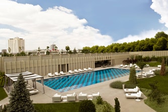 Ankara hotel outdoor pool