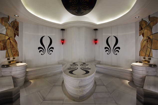 Turkish bath in Ankara hotel