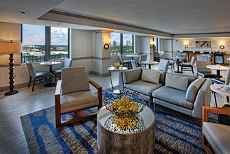 Lounge del Concierge del hotel en Fort Lauderdale