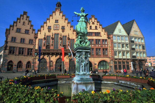 Historic city hall, Frankfurt Germany