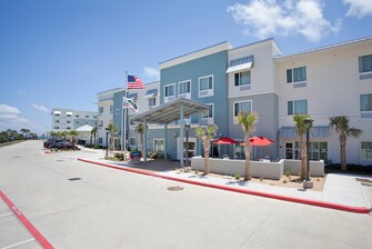 Galveston extended stay hotel exterior
