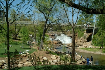 Falls Park on Reedy River