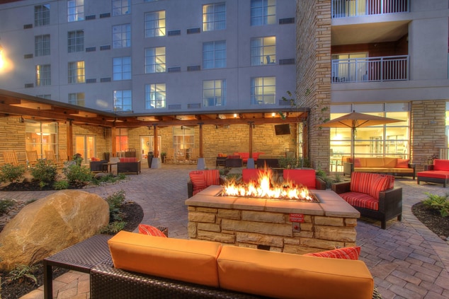 Courtyard Patio and Fire Pit