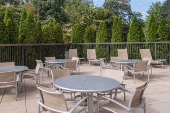 SpringHill Suites Hagerstown Hotel Patio