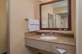 SpringHill Hagerstown Hotel Guest Bathroom