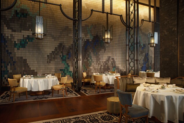 Upscale dining in Hong Kong