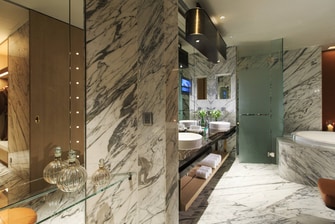 Suite bathroom in Hong Kong