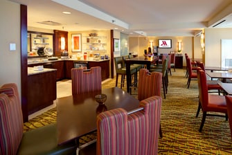 Lounge del Concierge del hotel en Houston