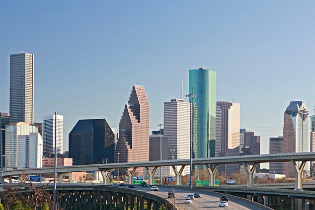 Downtown Houston Texas Skyline
