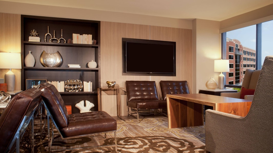 Hotel Marriott con lounge Ejecutivo en Houston