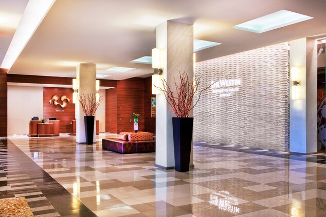 The Lobby at the Westin Washington Dulles