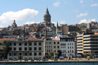 Istanbul, Türkei, Galataturm