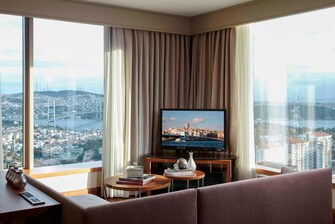 Luxus Ecksuite – Blick auf den Bosporus