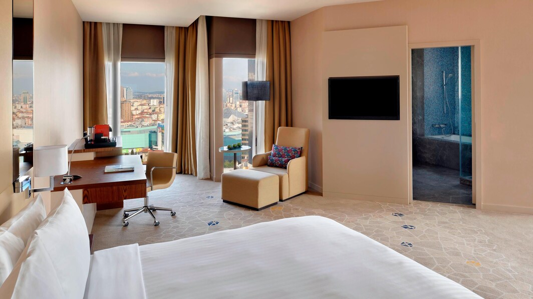 イスタンブールのホテルのスイート、ベッドルーム