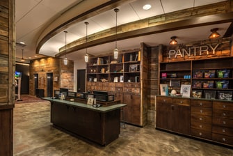 Front Desk and Pantry