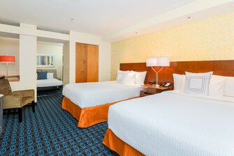 Suite con dos camas dobles en Las Vegas, Nevada
