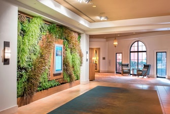 Living Wall Lobby Feature