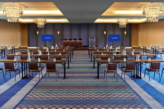 Ballroom Conference Setup