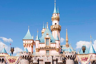 Castillo de Disneyland, en CA