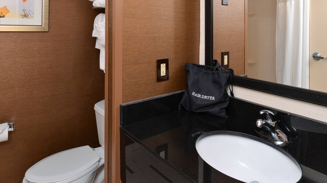 Farifield Inn & Suites Georgetown Guest Bathroom