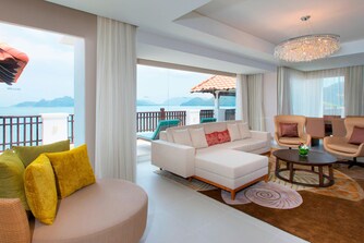 Two-Bedroom Ocean Facing Suite - Living Area