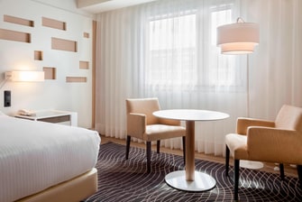 Chambre Premium avec lit king size - Madrid Marriott Auditorium Hotel & Conference Center