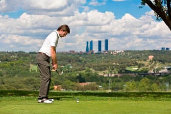 Campo de golf en Madrid