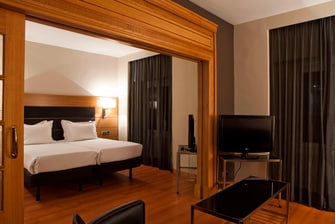 Habitaciones superiores amplias en hotel de Madrid
