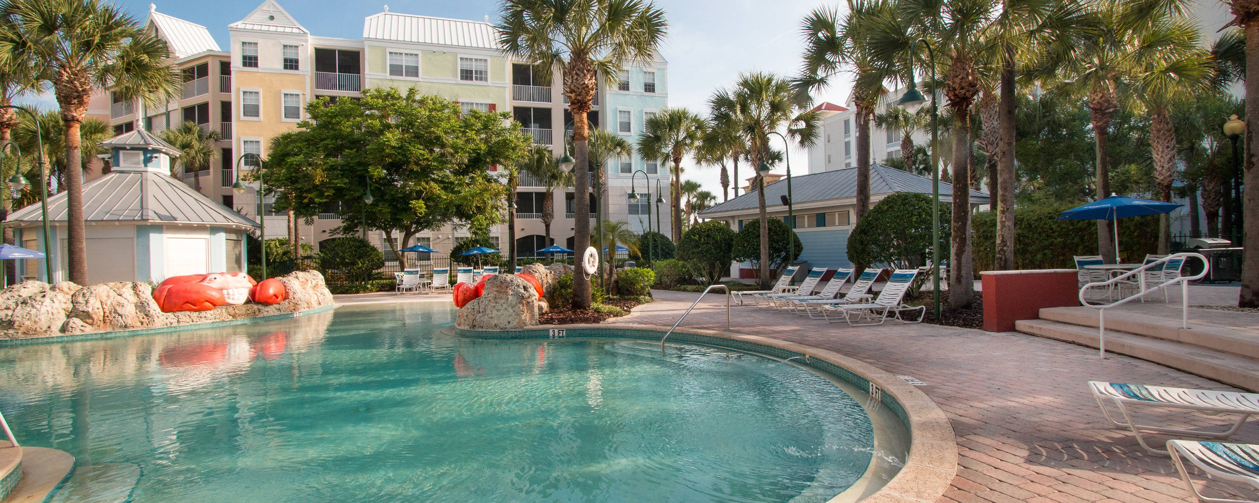 Kissimmee Resorts with Water Slides SpringHill Suites Orlando Lake