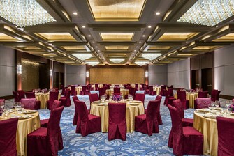 Salón Astor, configuración para banquete de boda china