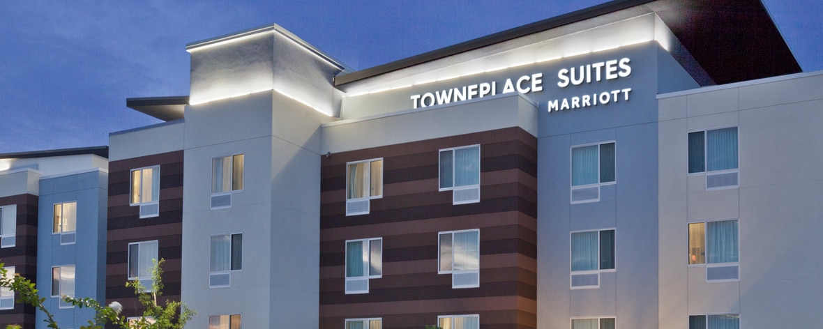 Exterior view of TownePlace Suites Marriott