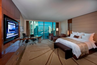 Zimmer mit Blick auf die Bucht, Innenstadt von Miami
