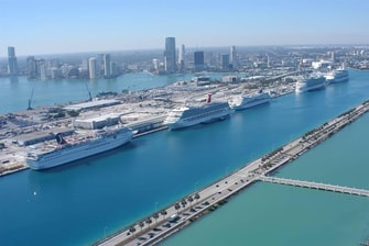 Hoteles cerca del puerto de cruceros de Miami